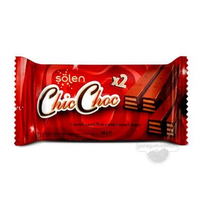 Вафли в шоколаде Şölen "Chic Choc" 40 г