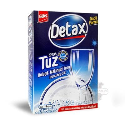 Gap-gaç ýuwujy maşyn üçin duz "Detax", 1,5 kg