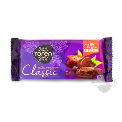 Toren Classic молочный шоколад, 100 г