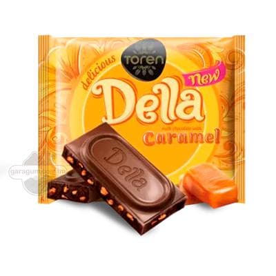 Toren "Della" karamelly süýtli şokolad, 52 gr