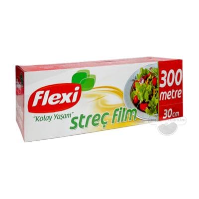 Azyk önümleri üçin streç plýonka "Flexi", 300 metr