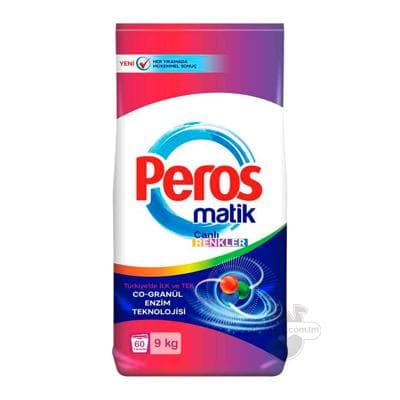 "Peros" gül ysly kir ýuwujy soda, 9 kg