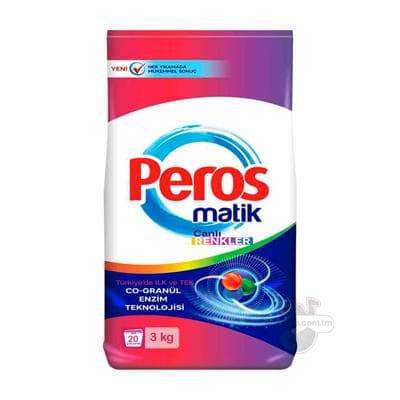 "Peros" gül ysly kir ýuwujy soda, 3 kg