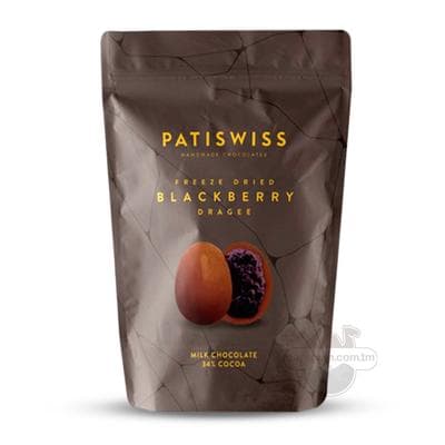 Süýtli şokoladly böwürslen draželeri "Patiswiss" 80 gr