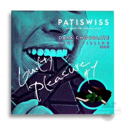 Gara şokolad Patiswiss "Guilty plesure" narpyzly, 100 gr