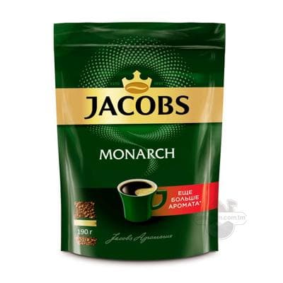 Кофе Jacobs Monarch, пакет 190 г