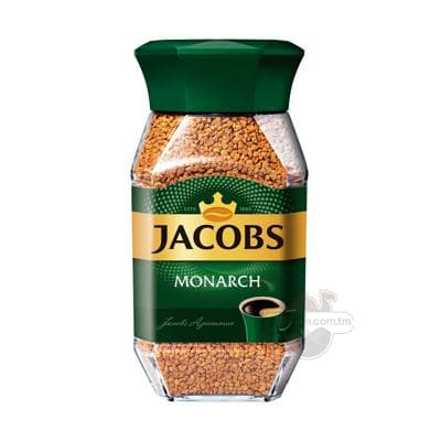 Kofe Jacobs Monarch, çüýşe gapda 95 gr