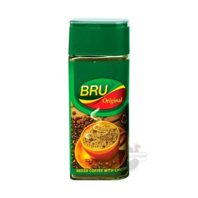 Kofe Bru Original mixed, çüýşe gapda 100 gr