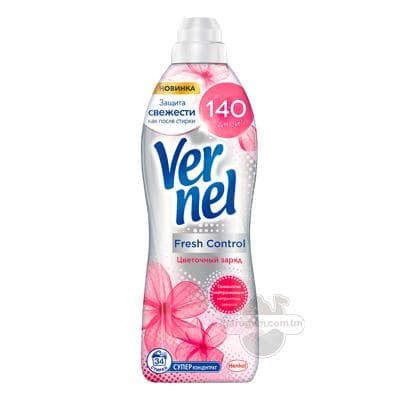 Geýim ýumşadyjy Vernel Fresh Control Gülli ruhlandyrma Superkonsentrat, 870 ml