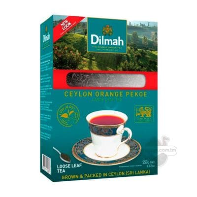 Чай черный Dilmah крупнолистовой Цейлонский, 250 г